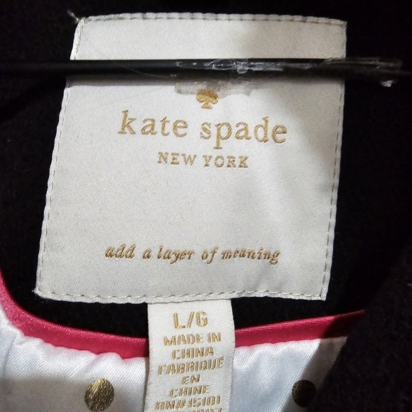 Kate Spade Faux Fur Coat - Picture 5 of 6